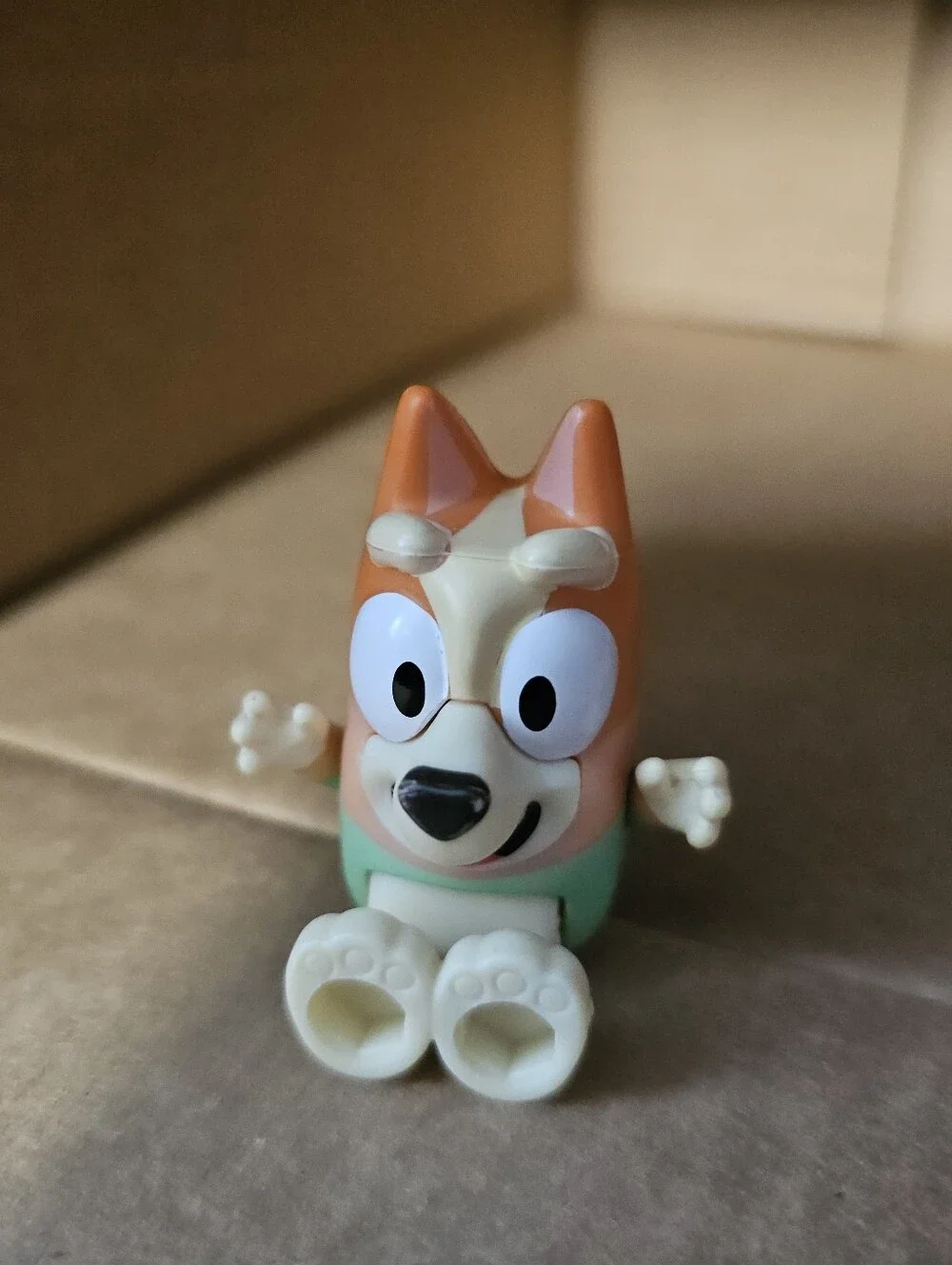 Bingo Green Shirt Figurine from Bluey